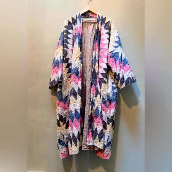Magnolia Pearl Sitara Patchwork Kimono Jacket Free People - Picture 6 of 9